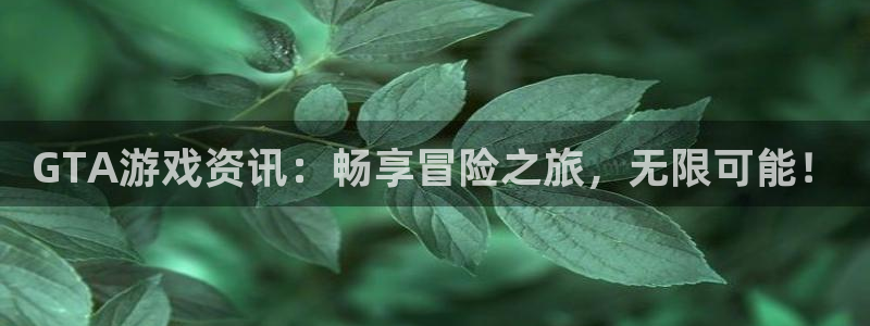 优贝娱乐注册平台：GTA游戏资讯：畅享冒险之旅，无限可能！